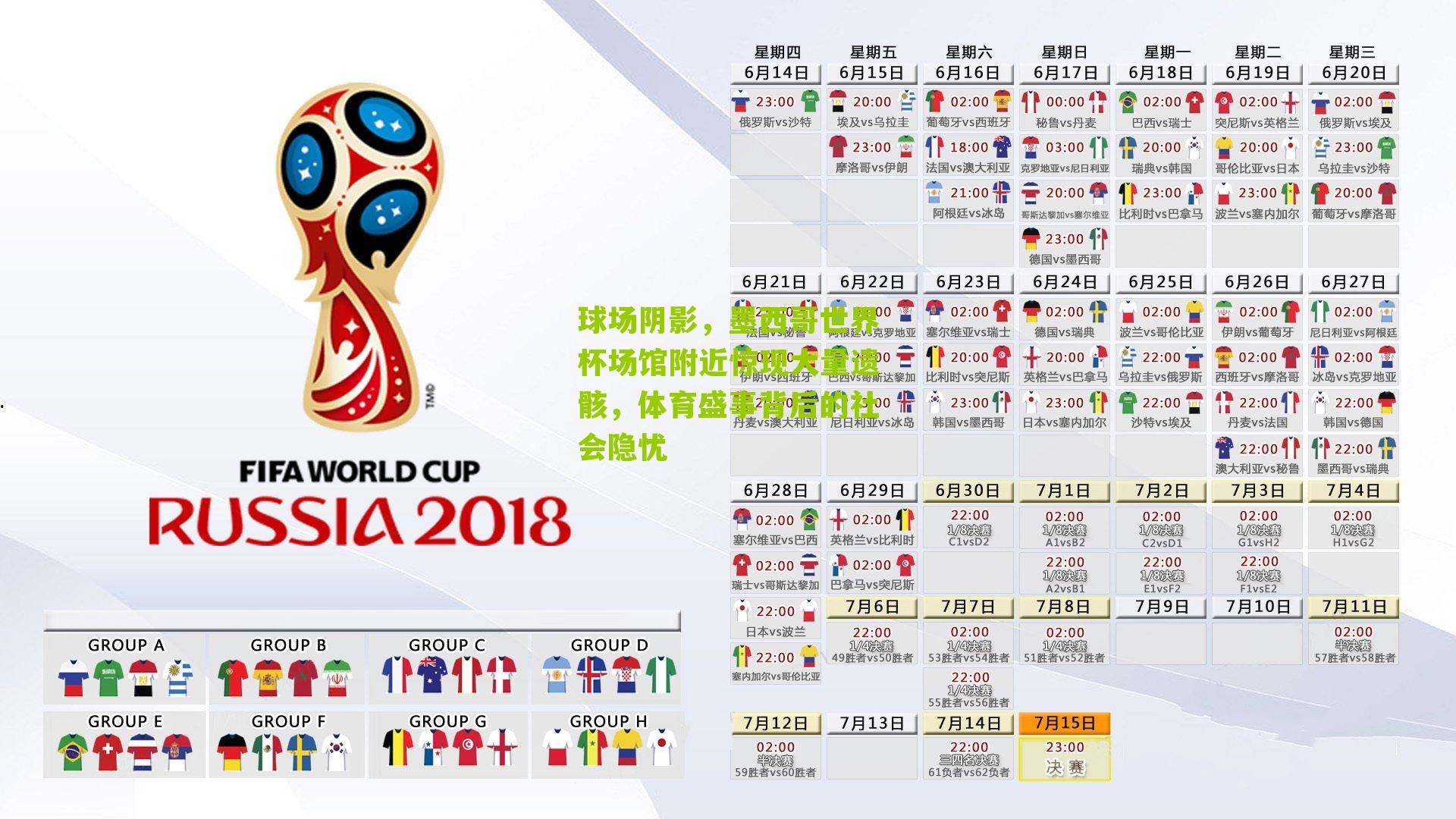 球场阴影，墨西哥世界杯场馆附近惊现大量遗骸，体育盛事背后的社会隐忧